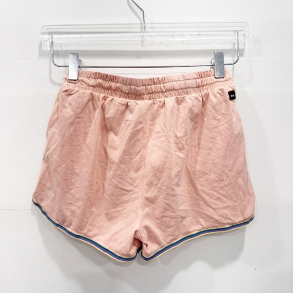 Tea Collection Rainbow Binding Track Shorts Size 14 Peach - Picture 2 of 5